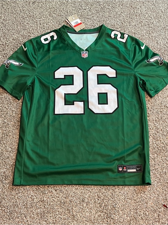NFL Other - NFL Nike Philadelphia Eagles Kelly Green Saquon Barkley Jersey Men’s Large(48)